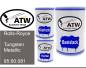 Preview: Rolls-Royce, Tungsten Metallic, 95.60.081: 500ml Lackdose + 500ml Klarlack + 250ml Härter - Set, von ATW Autoteile West.